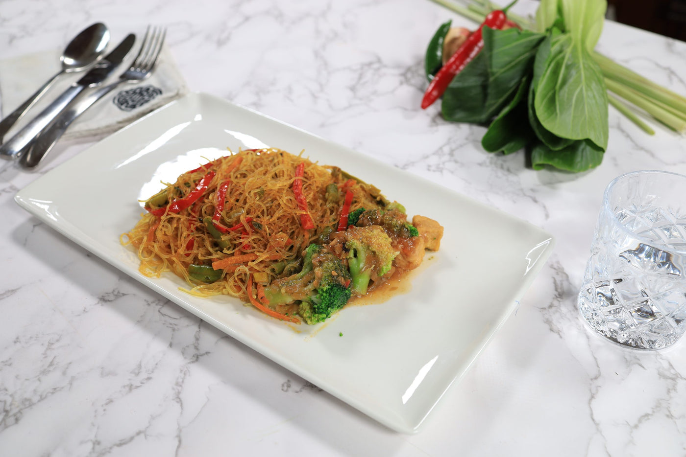 Vegan Singapore Glass Rice Noodles – Mount Avoca