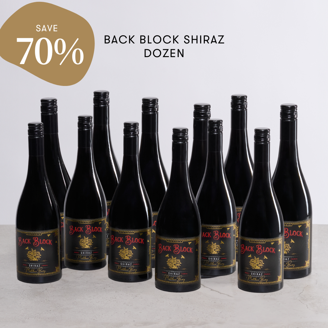 2022 Back Block Shiraz Dozen