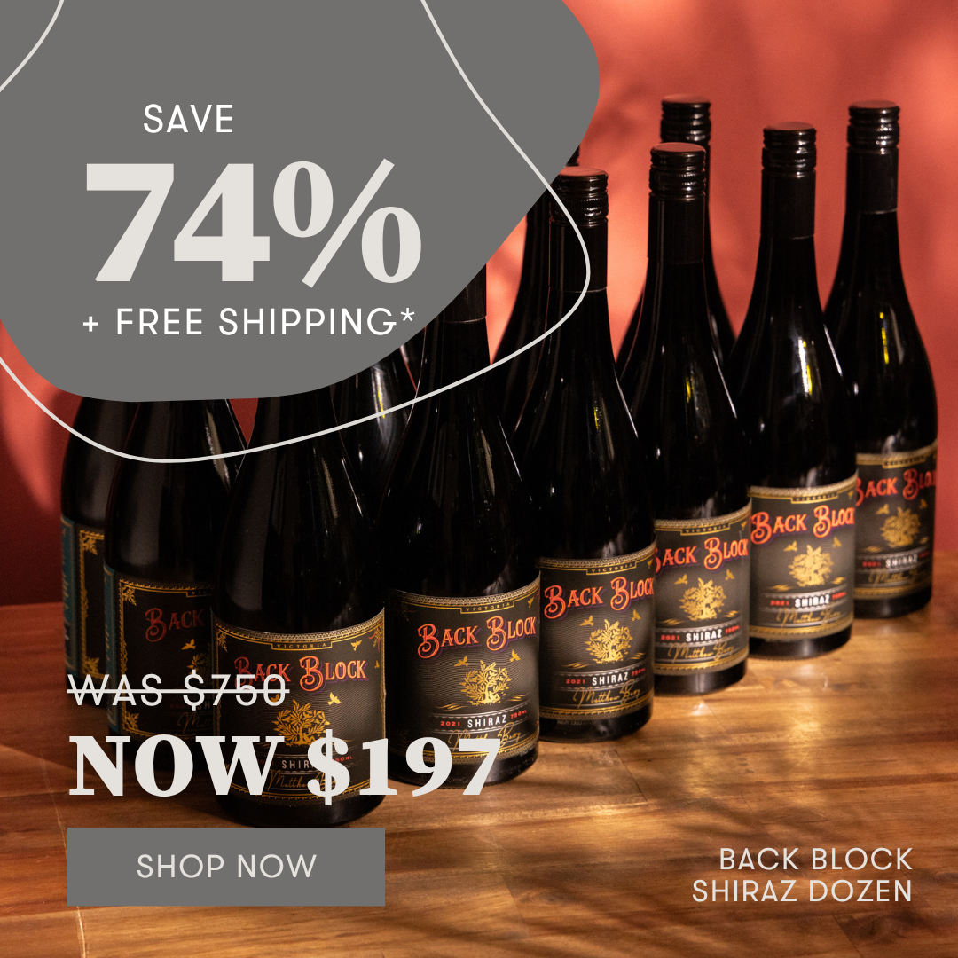 Back Block Shiraz 12 Pack